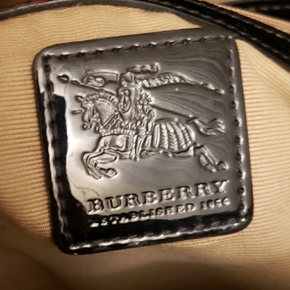 AUTHENTIC BURBERRY SUPERNOVA CHECK TOTE AND WALLET - Picture 7 of 8